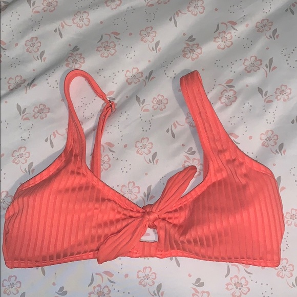 Salmon Bikini Top - Picture 1 of 4